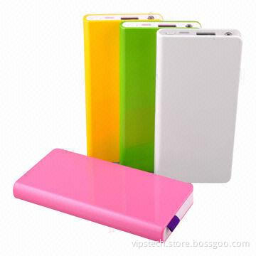 6,000mAh Ultrathin Power Bank with Classical Book Design, Used for iPhone/iPad, Samsung and Nokia
